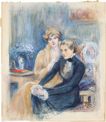 Бехтеев Владимир Георгиевич. Иллюстрация к книге А. Толстого «Хождение по мукам»